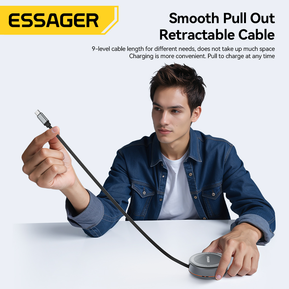 Essager Pengisi Daya Nirkabel  - Smartwatch Watches For Iphone ulasan dan harga