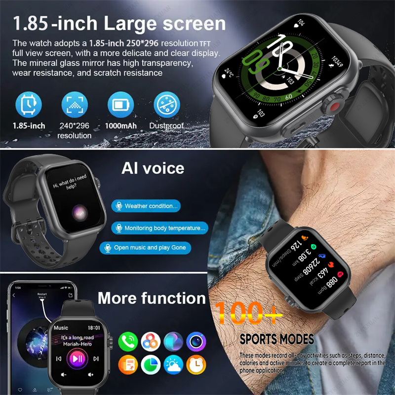 Jam Tangan Ultra K62 Pria Wani - Smartwatch Watches For Men With Gps ulasan dan harga