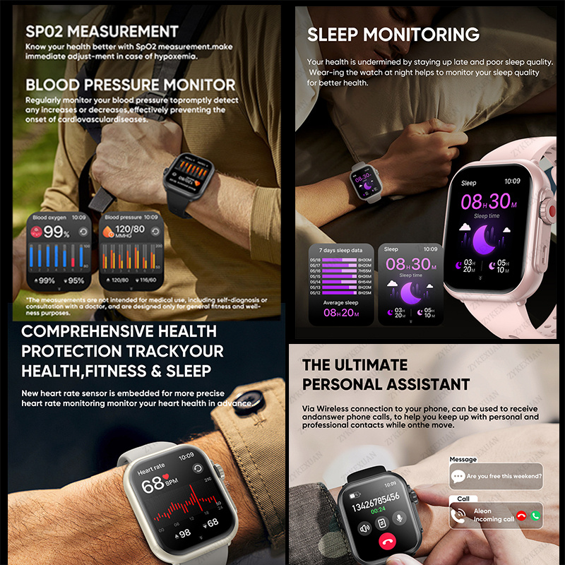Jam Tangan Ultra K62 Pria Wani - Smartwatch Watches For Men With Gps ulasan dan harga