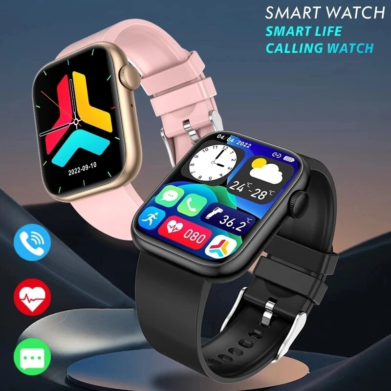 LIGE jam tangan pintar panggil - Smartwatch Watches For Mens ulasan dan harga