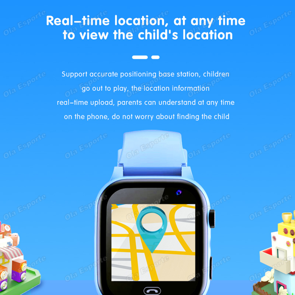 Jam Tangan Pintar Anak 5G 2027 - Smartwatch Watches For Kid Boy With Gps ulasan dan harga