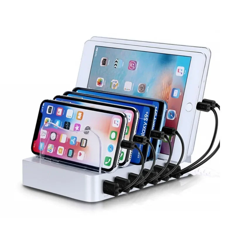 6USB dudukan telepon desktop,  - Watch Smart Smartwatch ulasan dan harga