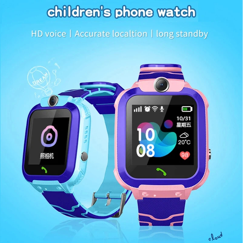 XIAOMI Q12 jam tangan pintar a - Smartwatch Watches For Kid Boy With Gps ulasan dan harga