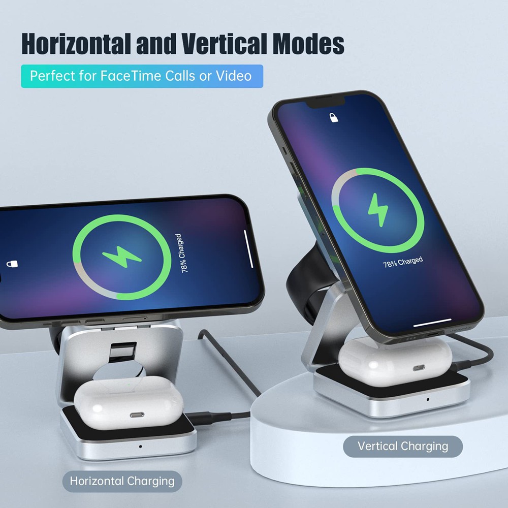 Stasiun pengisi daya magnet ma - Smartwatch Watches For Iphone ulasan dan harga