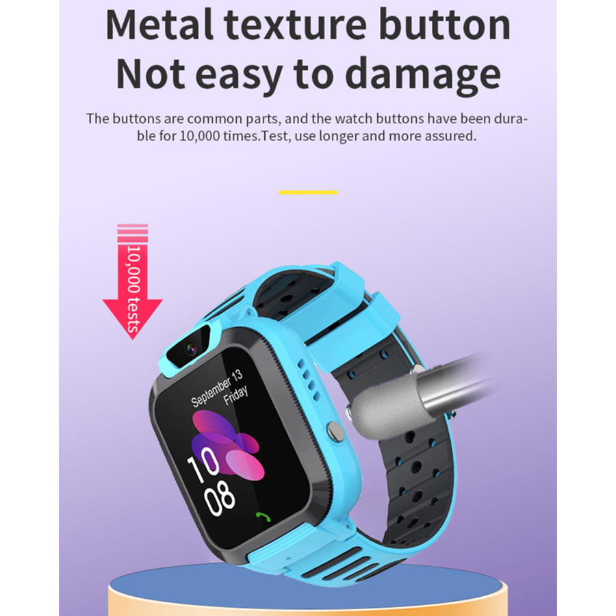 Jam tangan pintar anak jam tan - Smartwatch Watches For Kid Boy With Gps ulasan dan harga