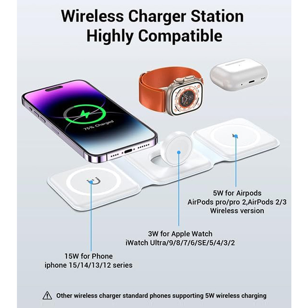 Stasiun Pengisian Daya Nirkabe - Smartwatch Watches For Iphone ulasan dan harga