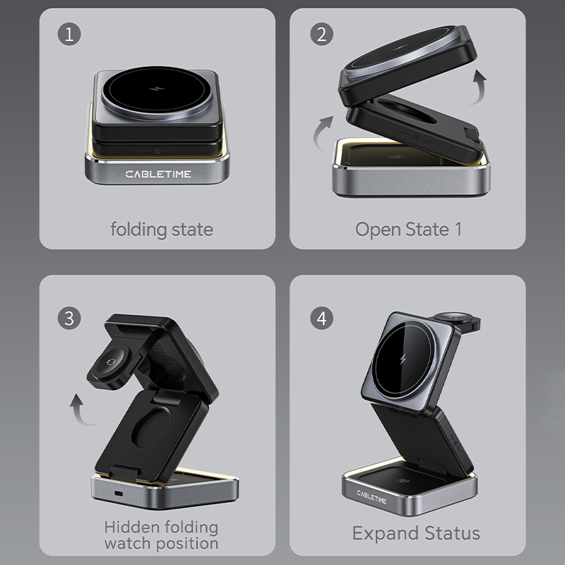 CABLETIME Stand Pengisi Daya N - Iwatch Smartwatch ulasan dan harga