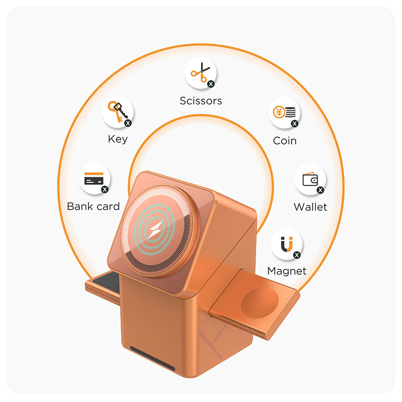 15W 3 in 1 Pengisi Daya Nirkab - Iwatch Smartwatch ulasan dan harga